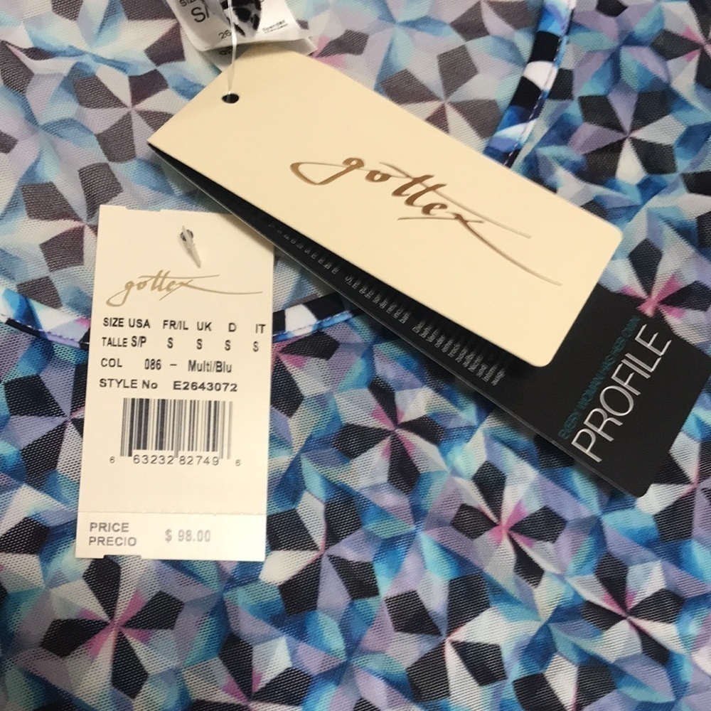 NWT Gottex Swimsuit Coverup S/P - Picture 4 of 8